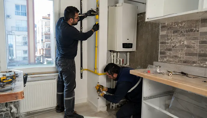 Doğalgaz eve nasıl döşenir